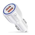 Car Charger, Fast Charging Dual USB Adapter Cigarette Lighter Power