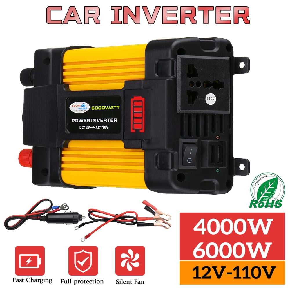 "Car Charger Inverter,Power Charger Inverters 4000W Inverter with Dual