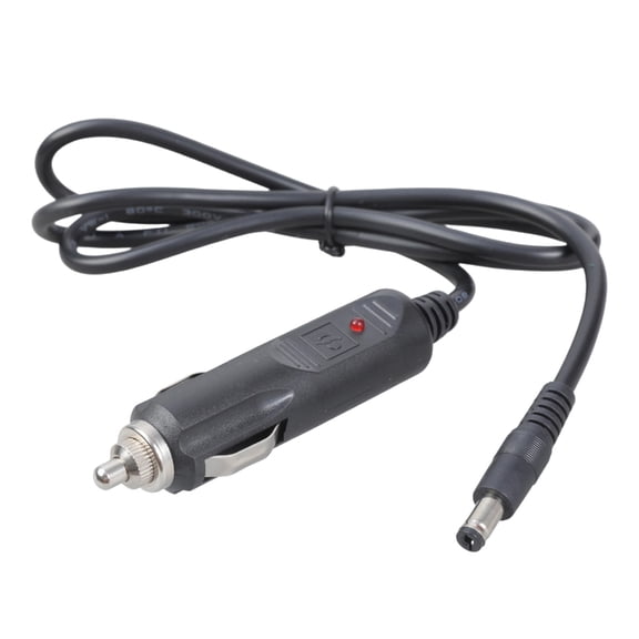 Car Charger Power Supply Cord 12v 24v Lighter Male Plugs With LED Indicators Replaceable 10A Fuse For Vehicles Trucks