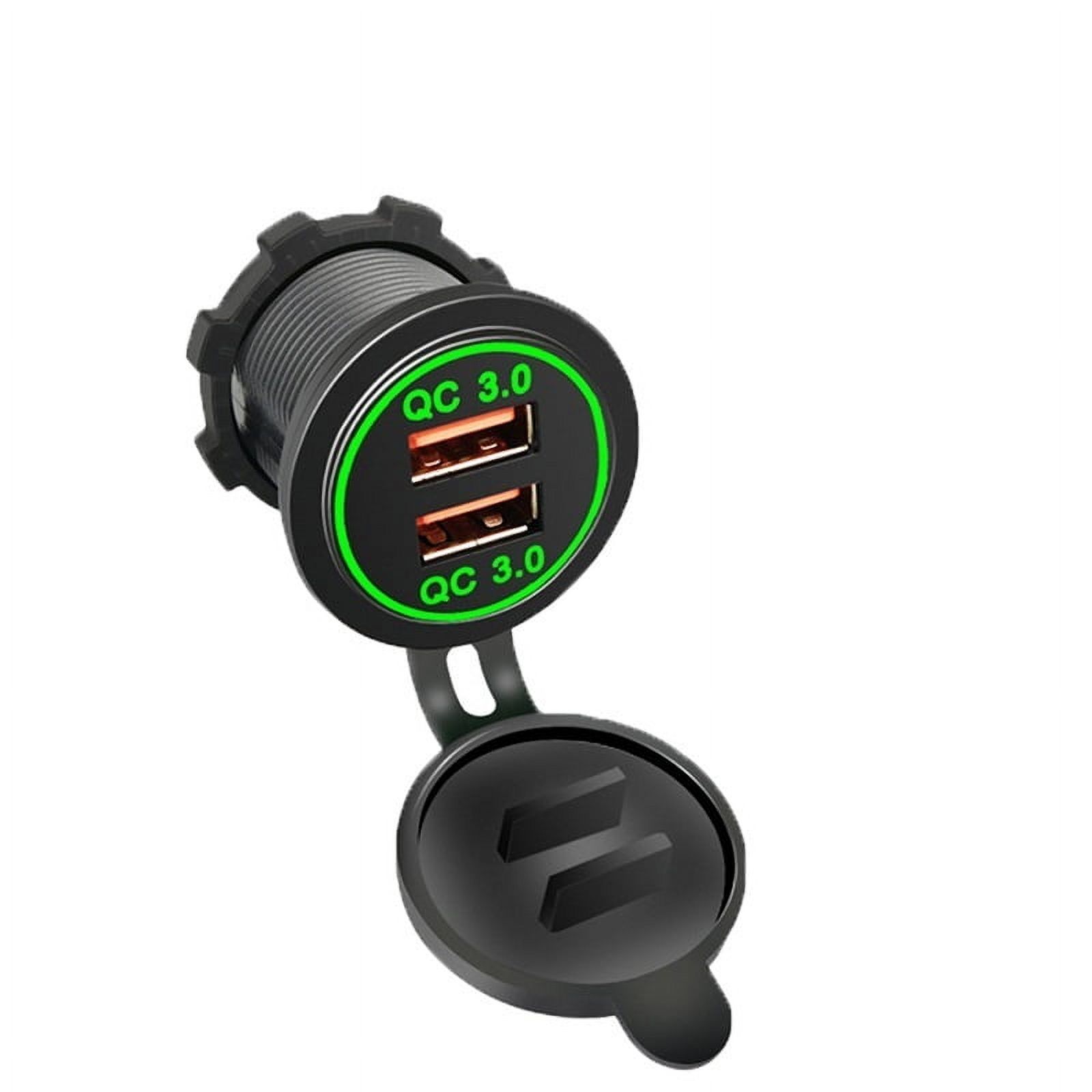 Car Charger Quick Charge QC 3.0 Dual USB Socket 12V/24V USB Fast ...