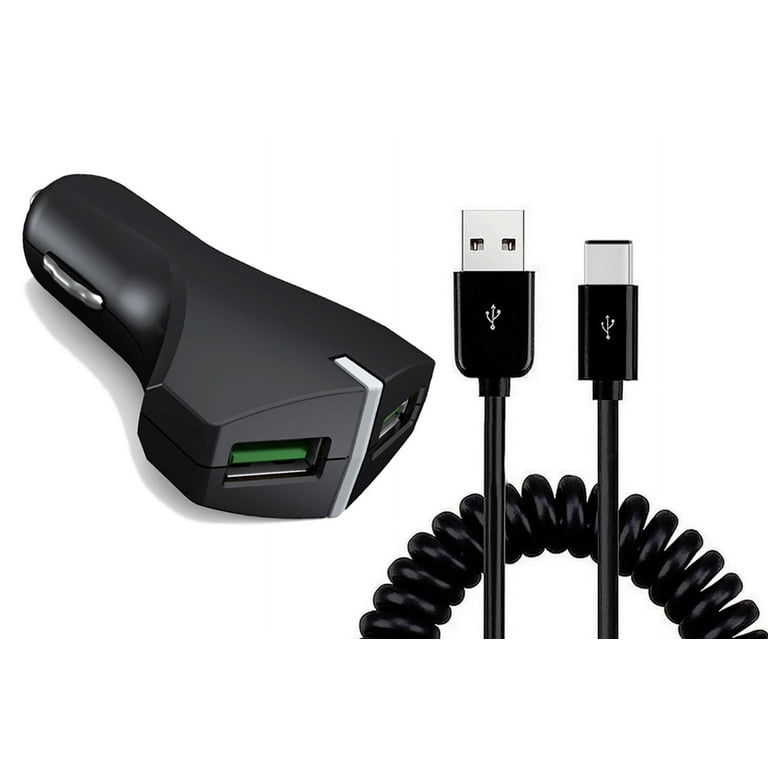 Car Charger for Google Pixel 8/7/6/Pro/7a Phones 36W Fast 2-Port
