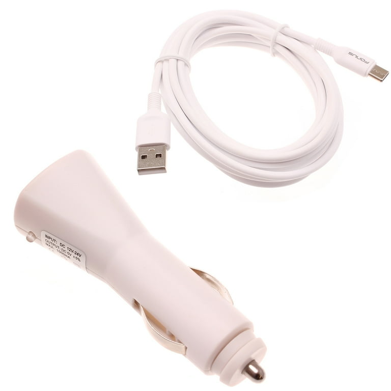Car Charger for Samsung Galaxy Note 10/Plus 6ft USB-C Cable