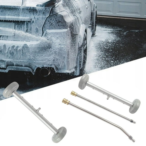 Car Chassis Cleaning Nozzle with Road Brush Function for Vehicle Undercarriage Wash and Dirt Removal