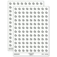 thumbnail image 1 of Car Check Engine Light 200+ Round Stickers - White - Matte Finish - 0.50" Size, 1 of 3