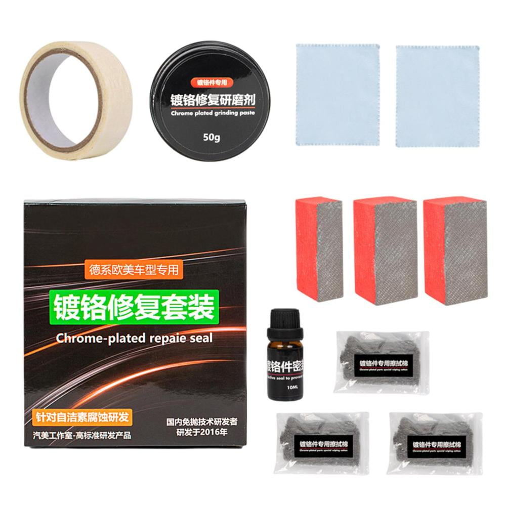 Car Chrome Trim Cleaner Trim Restorer Automotive Spray Auto Chrome