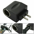 Car Cigarette Lighter Adapter Converter 110V220V AC Wall Power to 12V