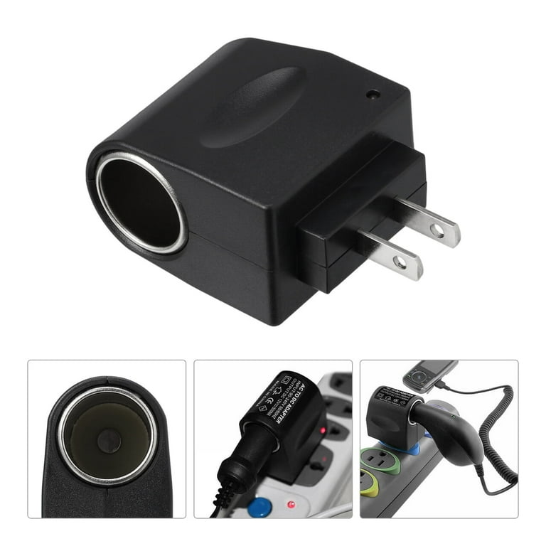 110v to 12v cigarette lighter adapter outlet