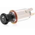 thumbnail image 1 of Car Cigarette Lighter, DC 12V Auto Cigarette Lighter Socket Plug Element, Cigarette Lighter without Cable for Most Cars, Trucks, Trailers, RVs, Boats, Universal Car Accessories, 1 of 4