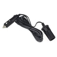 thumbnail image 1 of Car Cigarette Lighter Extension Cable Heavy Duty Power Socket Adapter Cord with Fuse Protection for Auto Chargers and Vacuums, 1 of 4