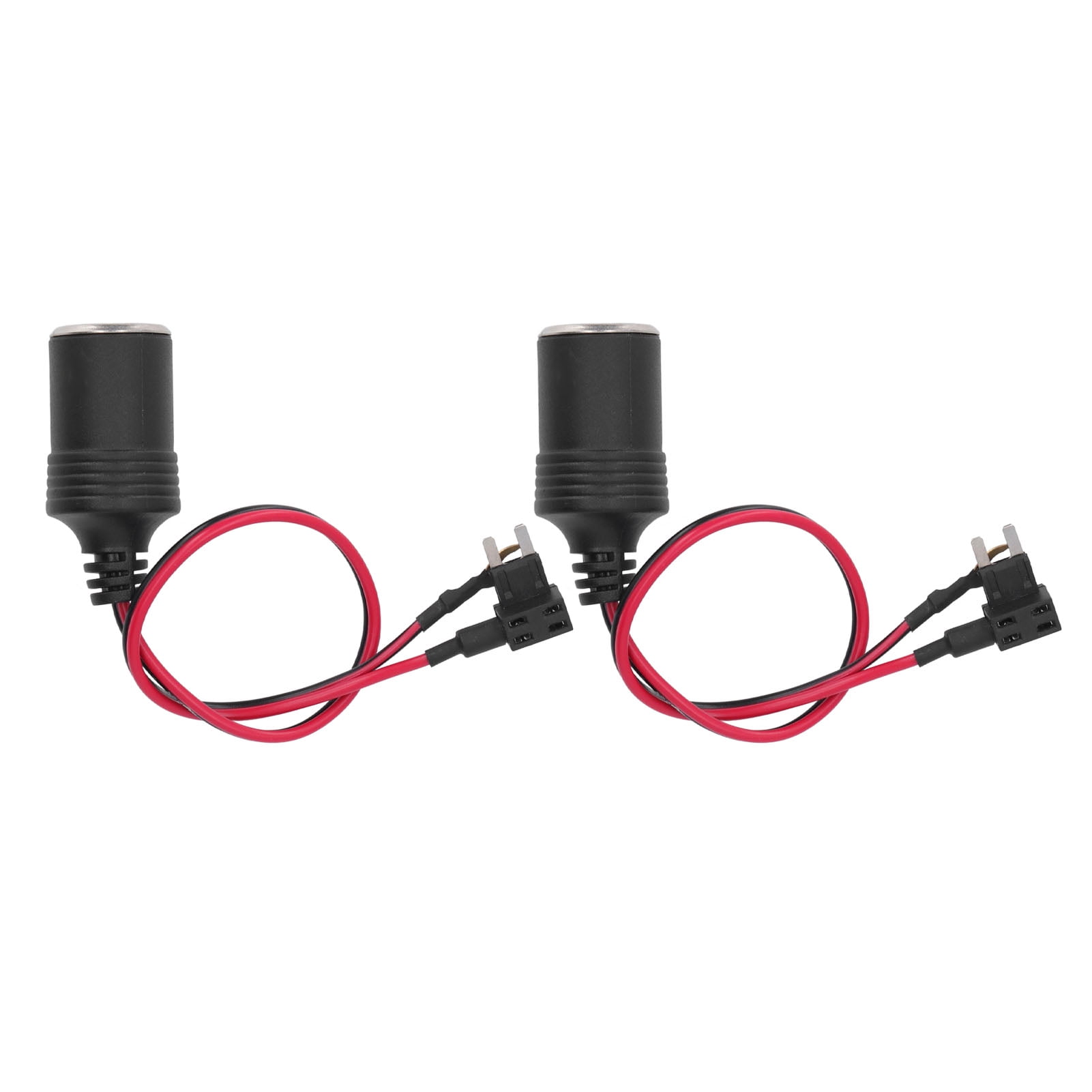 Car Cigarette Lighter Female Socket, 12-24V 8A DC Power Connector, 30cm ...