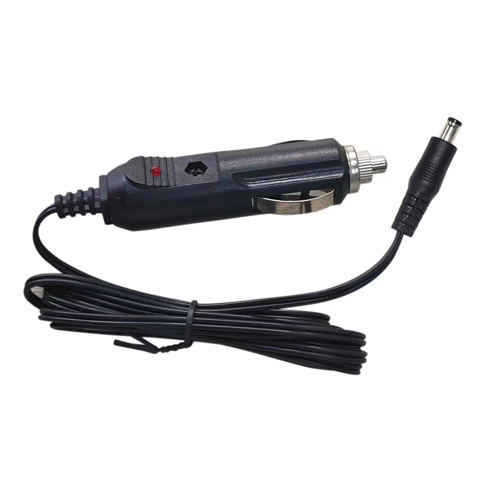 Car Cigarette Lighter Power Cord Charger Adaptor Plug With LED Indicator