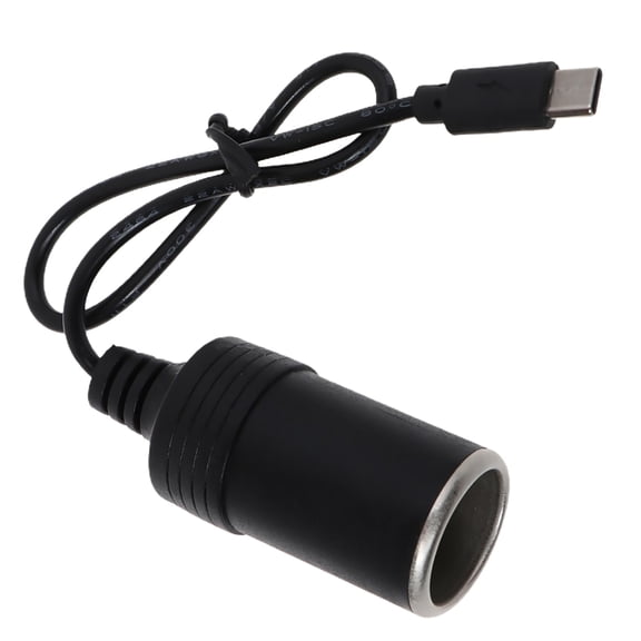 Car Cigarette Lighter Socket Adapter USB-C Power Conversion Omni-directional Safety Protection for Electronics