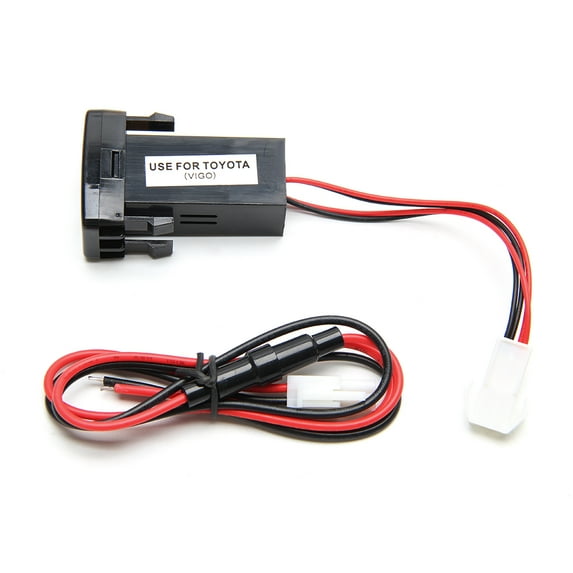 Car Cigarette Lighters Socket Splitter 2 USB 12V/24V Charging Power Adapter Plug