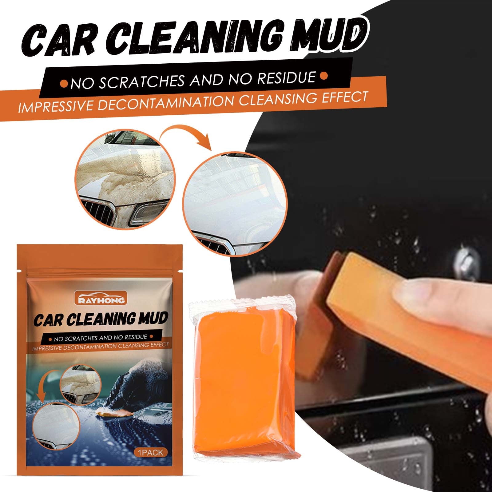 Car Clay Bar,Car Clay Bars Auto Detailing, Grade Clay Bars Detailing