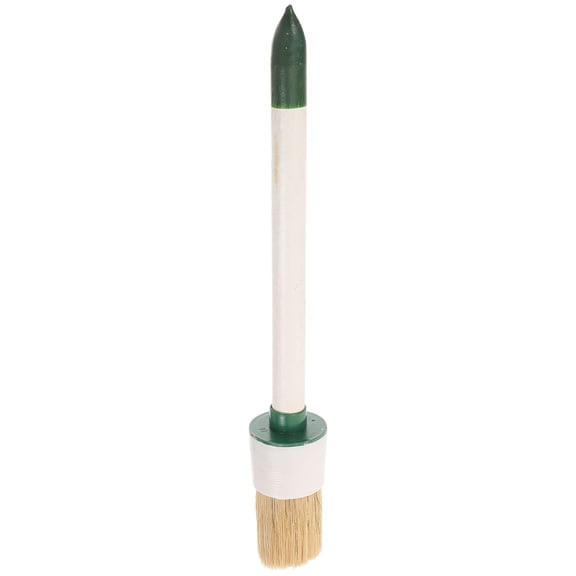 SHOWERORO Car Brush for Scrubbing Tires Wheels and Engine Soft Bristle Wooden Handle Multi Color