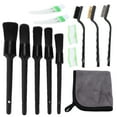 Car Cleaning Detailing Brush Set Different Sizes Double Head Design