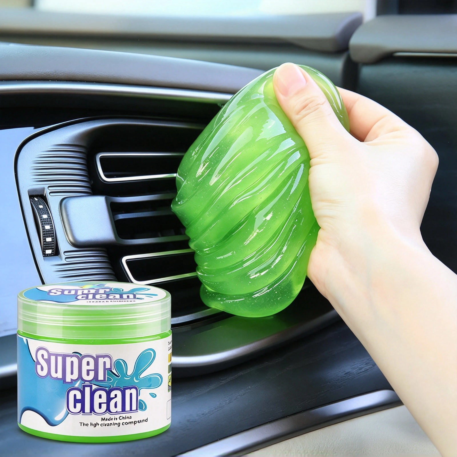 Car Cleaning Gel Car Clean Putty, Reusable Detailing Slime Cleaner ...