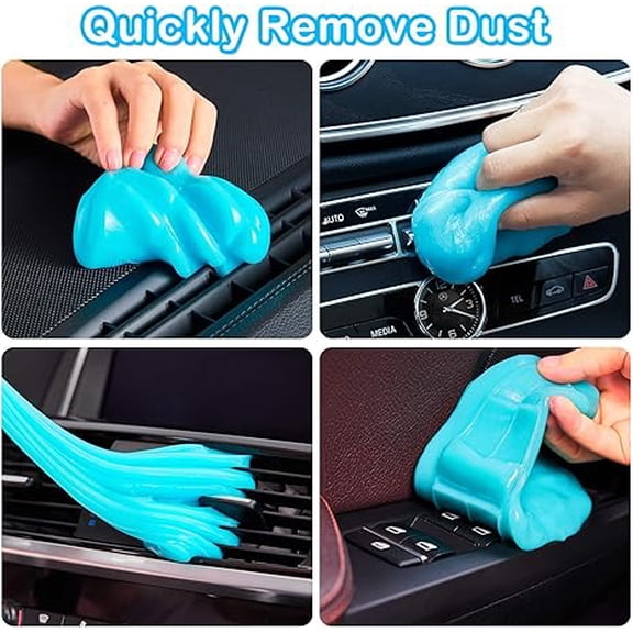 Car Cleaning Gel Car Clean Putty, Universal Car Interior Cleaner Slime, Perfect Cleaning Kit Supplies, Auto Detailing Tools Car Accessories, Dust Remover Gifts for Men Women