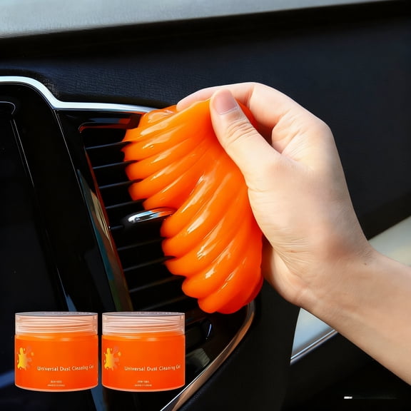 Car Cleaning Gel Car Cleaning Putty Car Putty Car Interior Cleaner Car Slime Car Detailing Kit Car Accessories White Elephant Gifts for Men Women Teens Adults Christmas Stocking Stuffers 2Pack