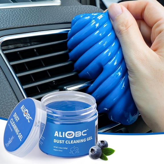 Car Cleaning Gel, Keyboard Cleaner Putty for Interior Slime Dust Gel Blue NT.T.: 5.6 oz (160 g)