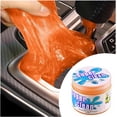 thumbnail image 1 of Car Cleaning Gel, Universal Car Interior Detailing Cleaning Gel, Keyboard Vent Notebook Camera Cleaning Tool, Car Duster Cleaning Accessories (Orange), 1 of 4