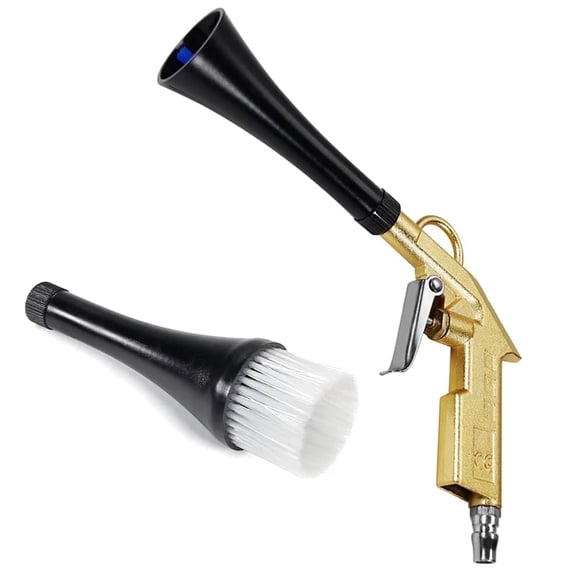 Car Cleaning Gun High Pressure Car Cleaning Tool Air Blow Gun Car Detailing Kit Interior Cleaner Air Duster Blower Gun Pneumatic Air Compressor Auto Detailing Tool for Car Upholstery