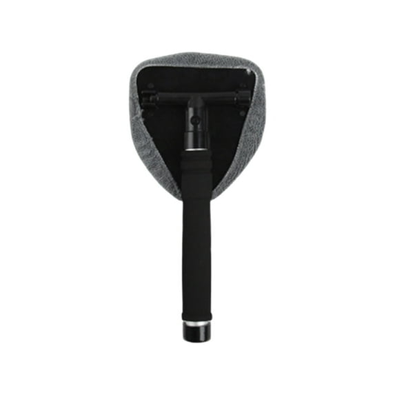 Car Cleaning Tools - Glass Cleaning Brush Washable Telescopic Window Wiper for Removal and Removal (A)