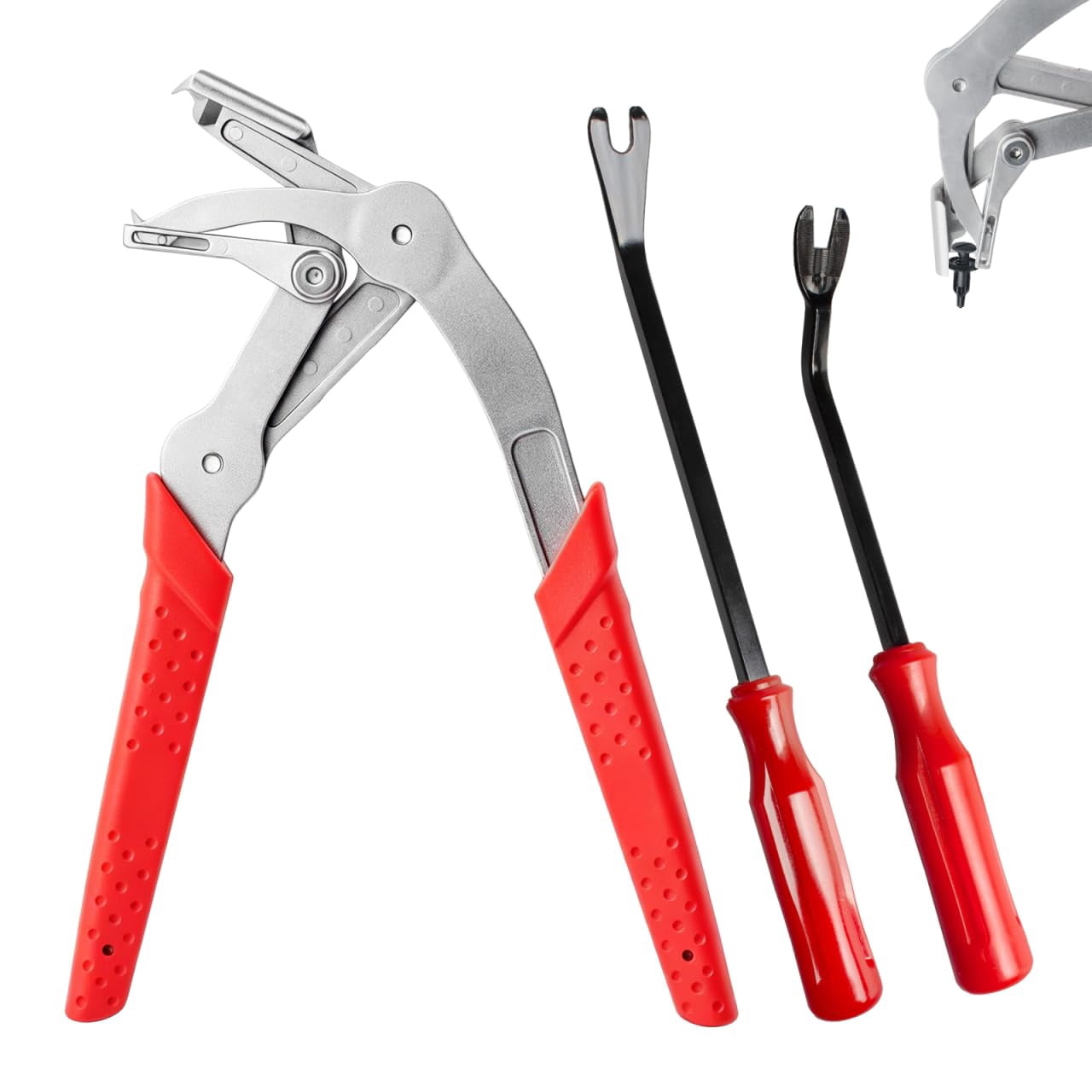 Car Clip Pliers, Auto Fastener Clip Removal Pliers, Panel Clip Removal ...