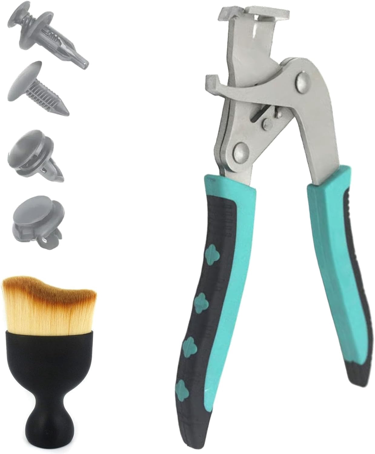 2026 Multi-Functional Car Clip Pliers - Remove Fasteners, Clips, Rivets & Buckles Easily (Spring-Loaded, Non-Slip Grip)