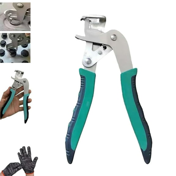 Car Clip Pliers Disassembly Tool, Efficient Multi-Functional Automotive Snap Pliers, Panel Clip Pliers for Door Panels, Upholstery & Dash Fasteners, Spring Action with Comfort Grip