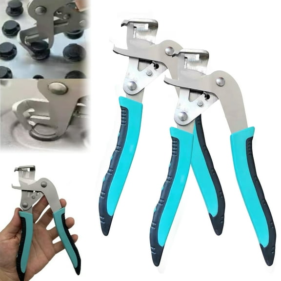 Car Clip Pliers and Disassembly Tools,Upgraded Grooved Jaw Tool,Efficient Multi-Functional Automotive Snap Pliers, Easy to Remove Fasteners, Clips, Buckles, and Rivets, Open The Panels Effortlessly