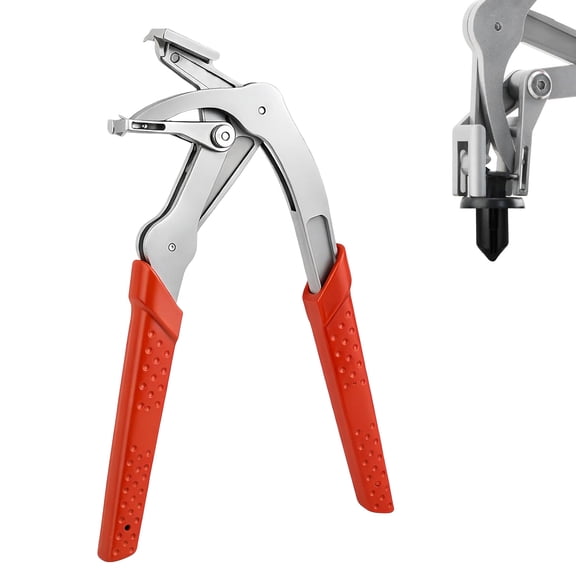 Car Clip Pliers, Panel Clip Removal Pliers, Professional Plastic Fastener Removal Tool, Spring-Loaded Fastener Rivet Remover, for Removing Automotive Fasteners Clips Without Damage
