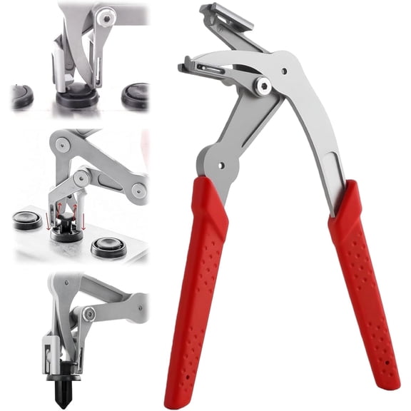 Car Clip Pliers, Panel ClipCar Clip Pliers Removal Tool, Professional Auto Clip Removal Pliers for Automotive Plastic Fasteners, Push Pin & Door Trim, Damage-Free Interior & Exterior Disassembly Tool