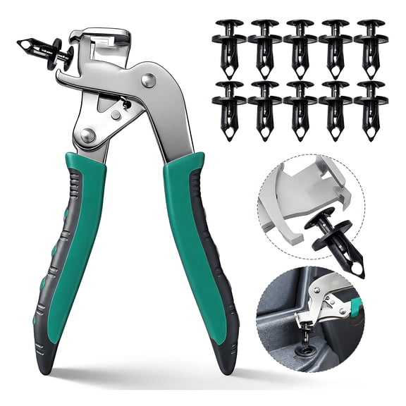 Car Clip Pliers Removal Tool, Multi-Functional Trim Disassembly Tool for Fasteners, Clips and Rivets
