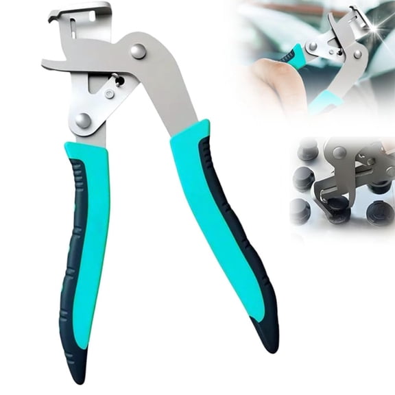 Car Clip Pliers Tool for Auto Door Panel Trim, Spring Loaded Fastener Remover, 1 or 2