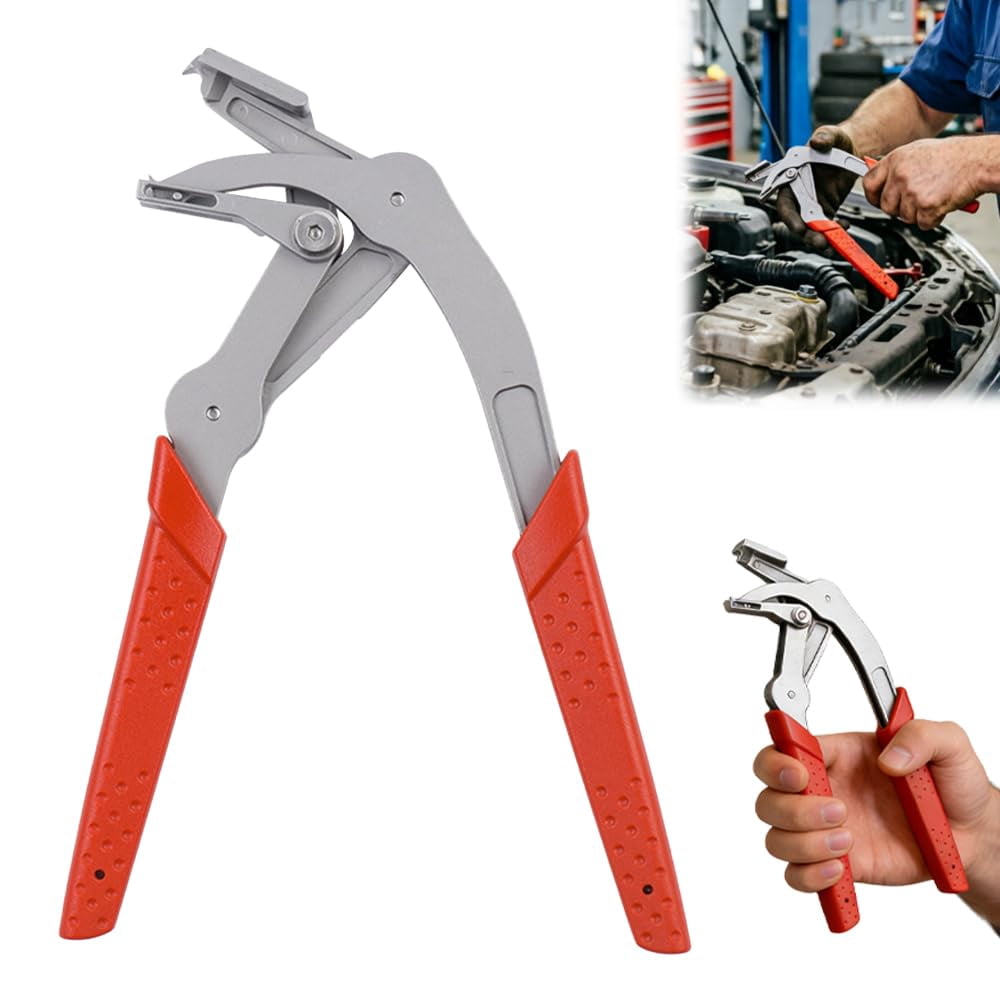 Car Clip Pliers & Trim Removal Tool, Multi-Functional Panel Removal Pliers for Auto Interior, Plastic Clip Rivet Buckle Remover, Damage-Free Automotive Disassembly Tool