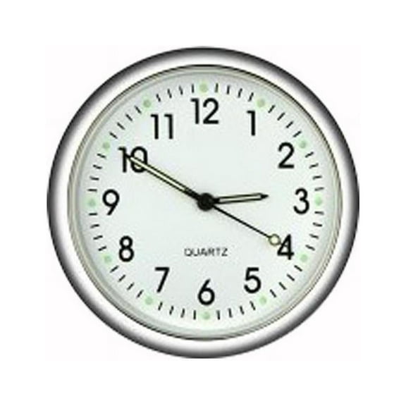 Car Clock Luminous Mini Automobiles Internal Stick-On Mechanics Digital S7U1