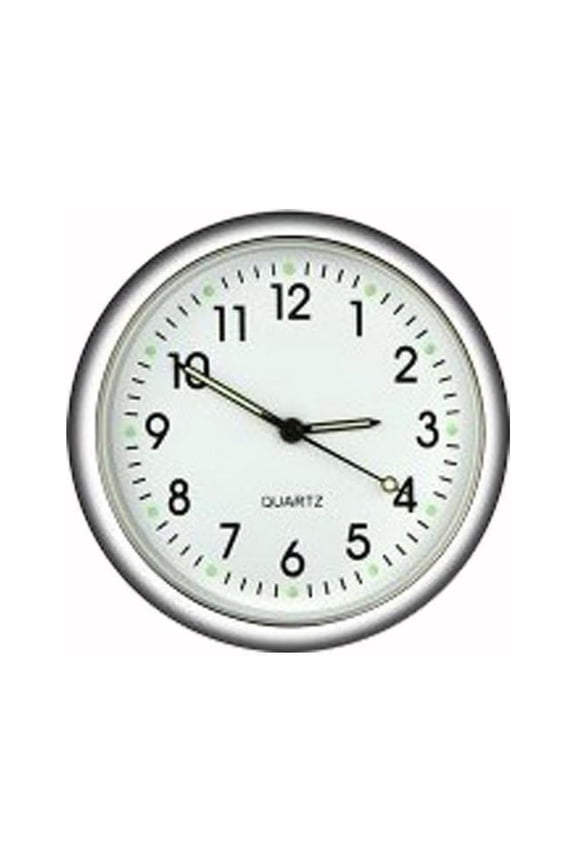 Car Clock,Mini Quartz Analog Car Dashboard Time Vent Stick-On Clock,Mini Tiny Small Luminous Car Vent Clocks Watch for Cars Boat Bike Home