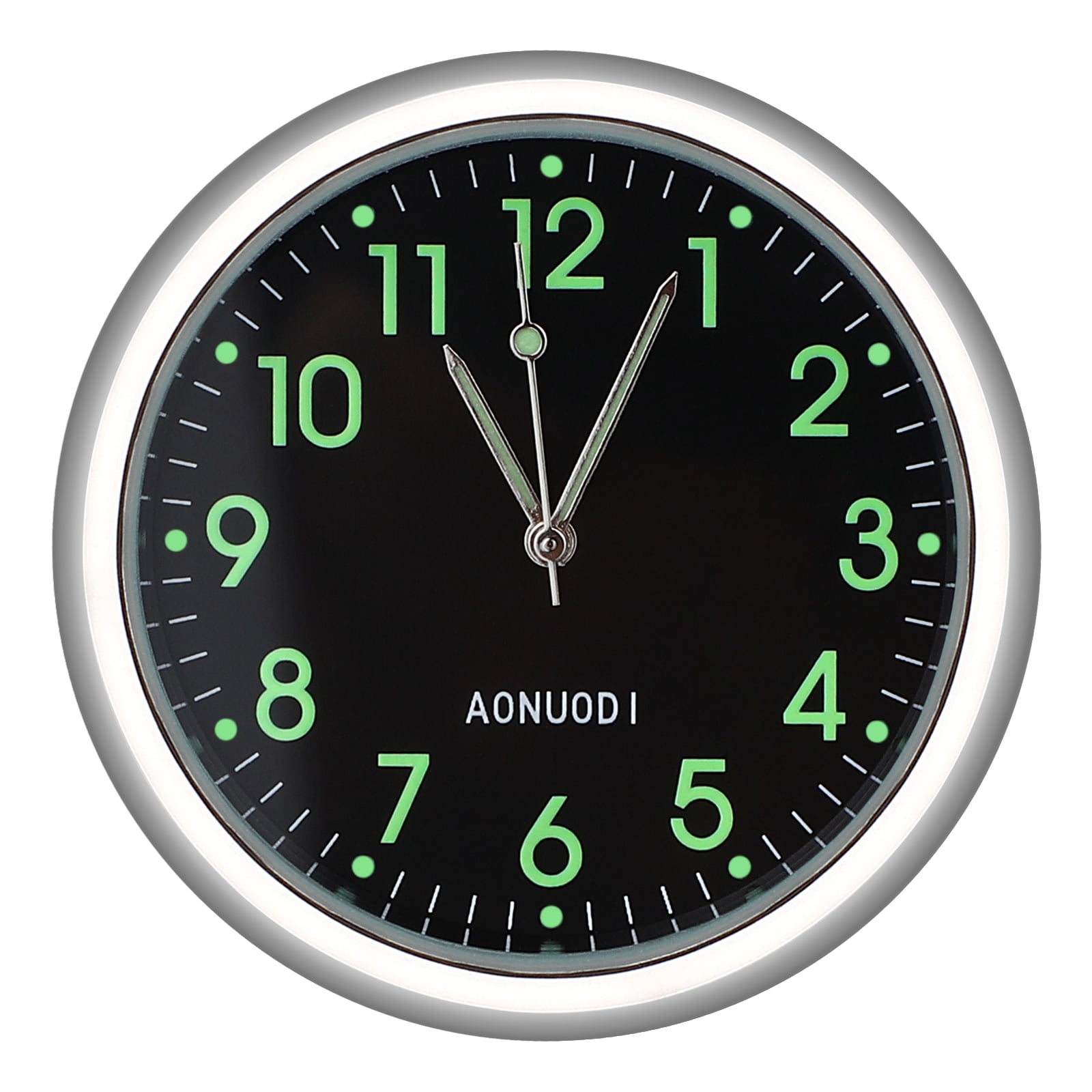 Car Clock Universal Vehicle Dashboard Mini Quartz Watch Auto Accessories