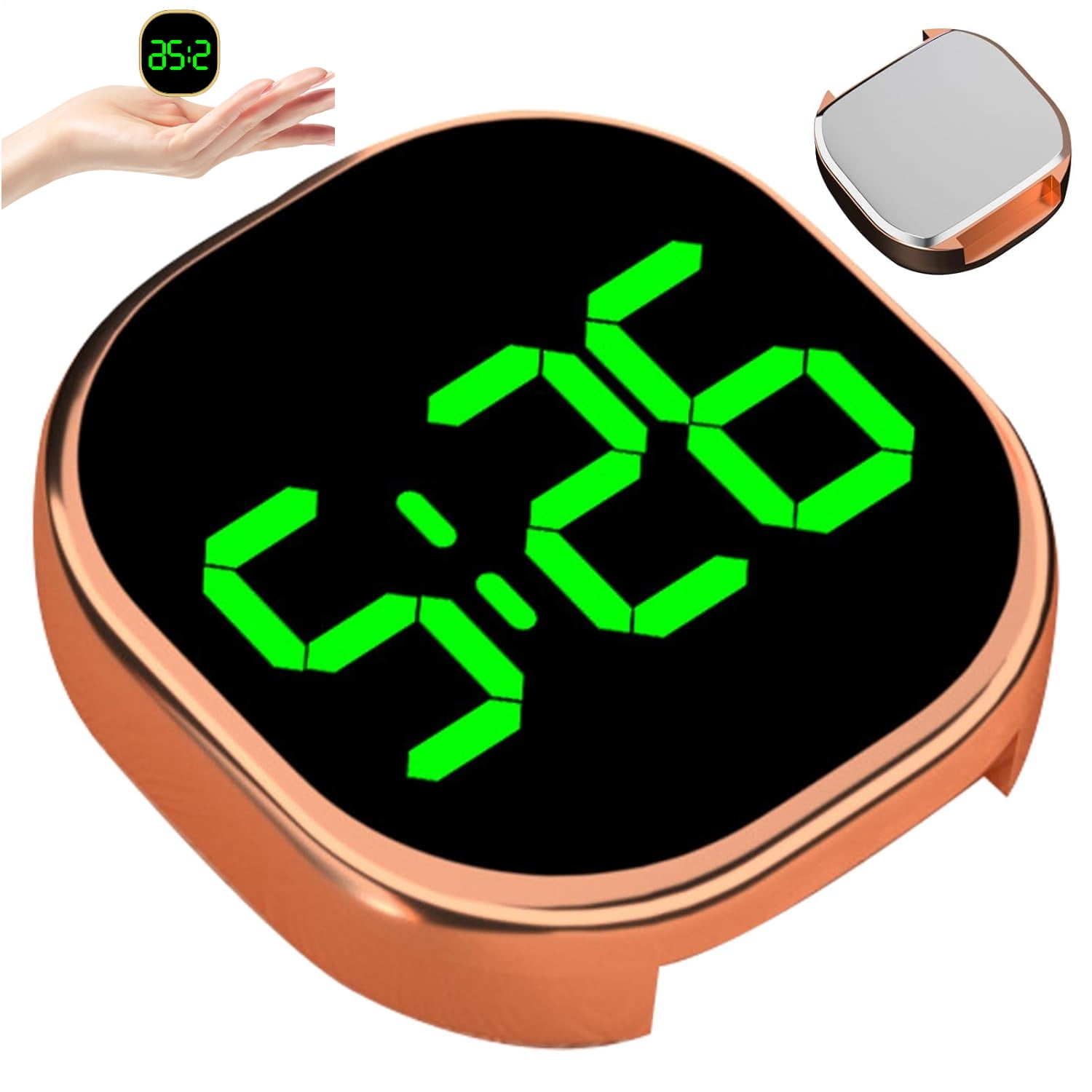 Car Clocks for Dash Stick On - Dashboard Clock, Digital Watch | Small ...