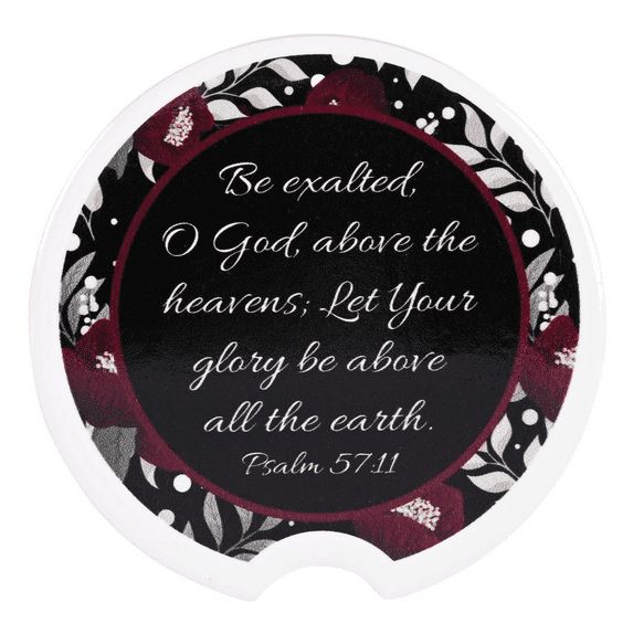 Car Coasters Be Exalted O God 2 Pk