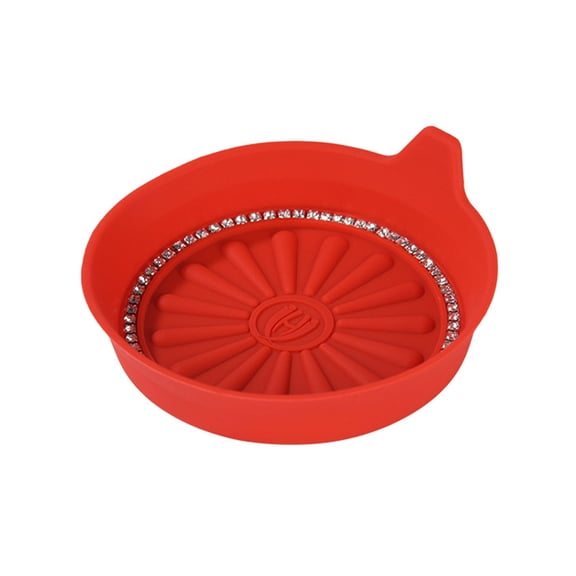 Car Coasters for Drinks Absorbent,Cup Holders,3.15'' Rhinestones Non-Scratch Cork Base Coasters, Auto Accessories