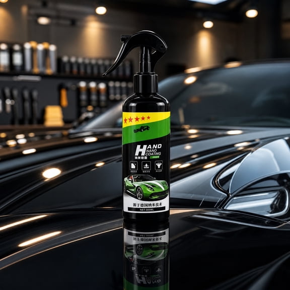 Car Coating Spray 300ml Quick Action Nano Coating for Gloss Water Repellent Paint Protection