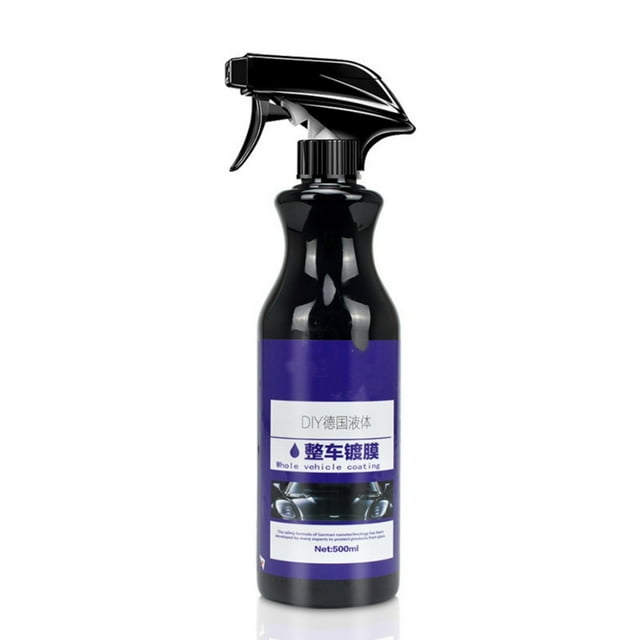 Car Coating Spray, German Glass Technology Automotive Crystal Plating Agent, High Protection Quick Car Coating Spray Fast-Acting, Plastic Parts Refurbish Agent