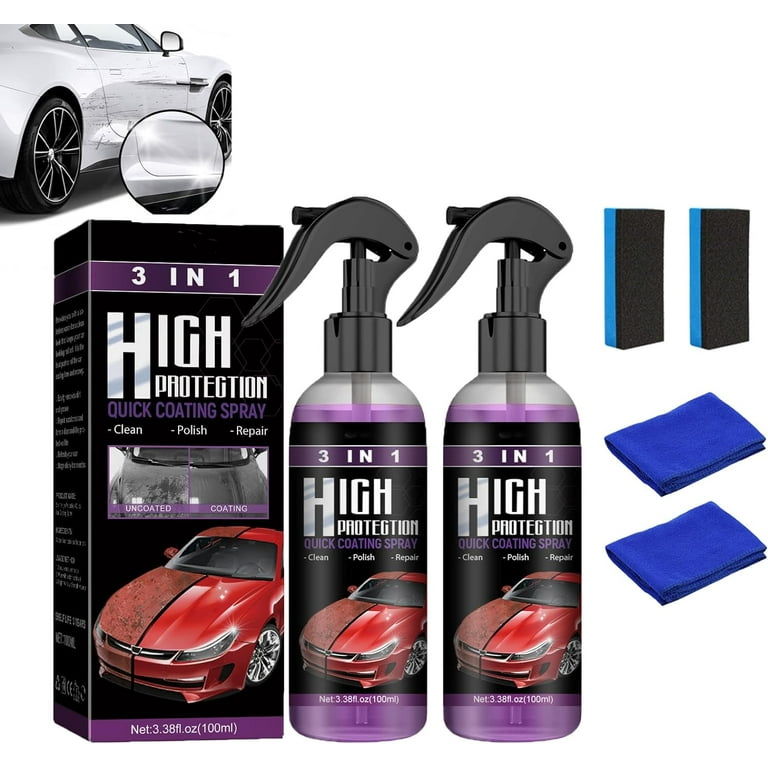 Newbeeoo Car Coating Spray, Newbeeoo 3 in 1, 3 in 1 High Protection Quick  Car Coating Spray, 3 in 1 Ceramic Car Coating Spray, Car Wax Ceramic Nano