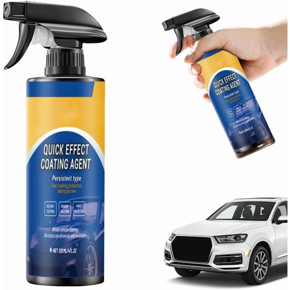 Car Coating Spray For Shine &amp;amp; Protection, Cars Scratch Wax Polish Waterless Wash, Multi Functional Coating Renewal Agent Sprays For Cars for families