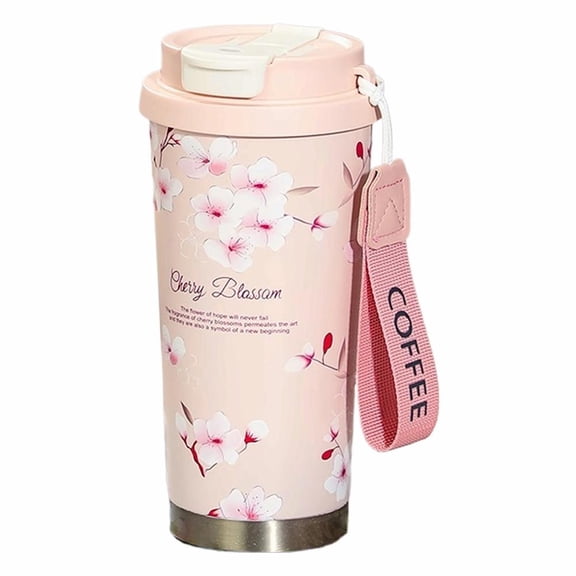 Car Coffee Cup Double Drinking Stainless Steel Insulated Cup New L4