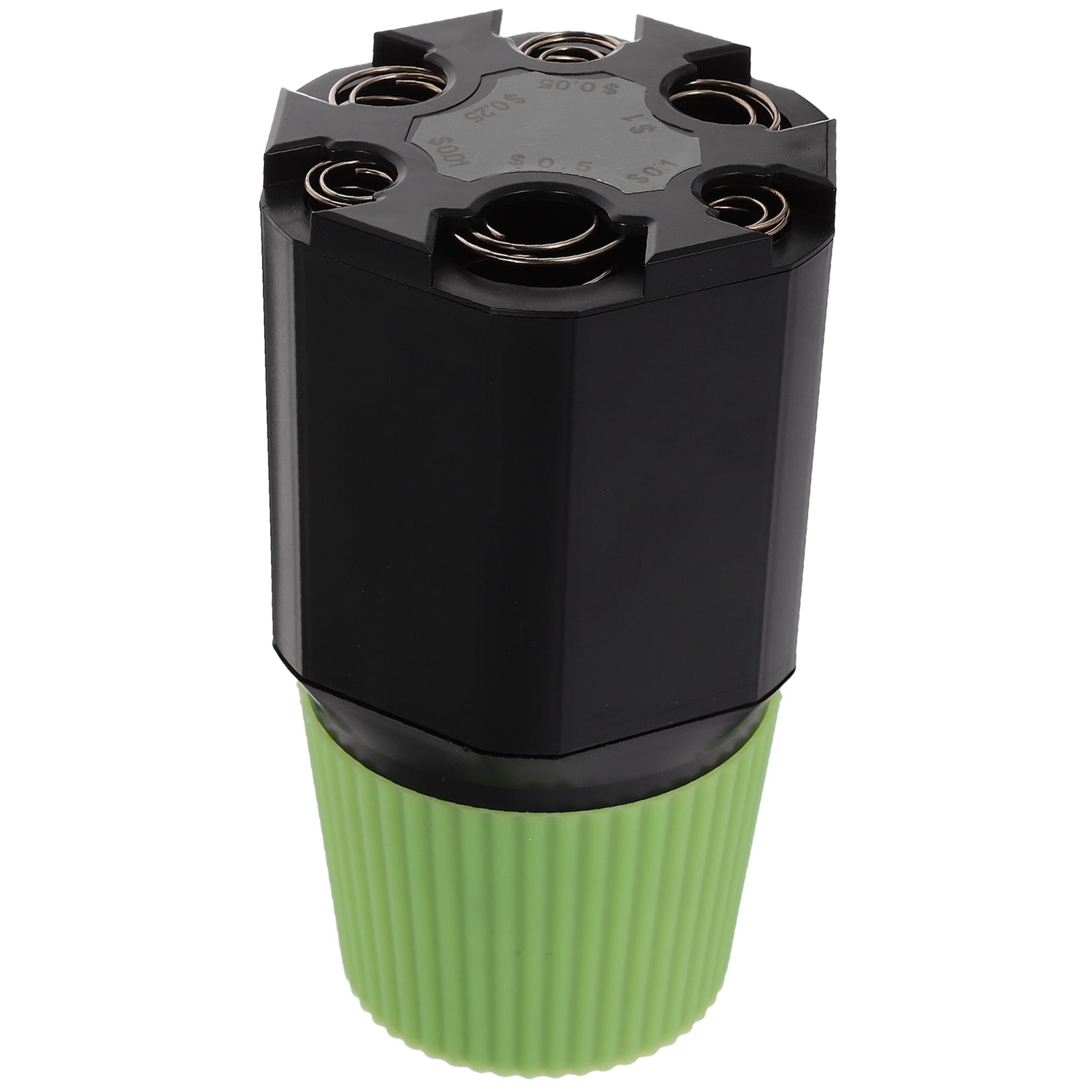 Car Coin Holder Car Coin Dispenser Portable Coil Bottle Coins Container Car Coin Organizer