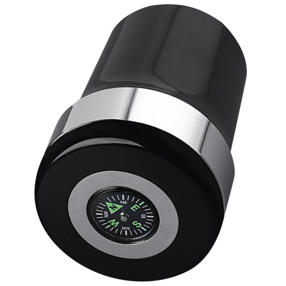 Car Compass Ashtray with Light Cover Plastic Ashtrays Accessories for