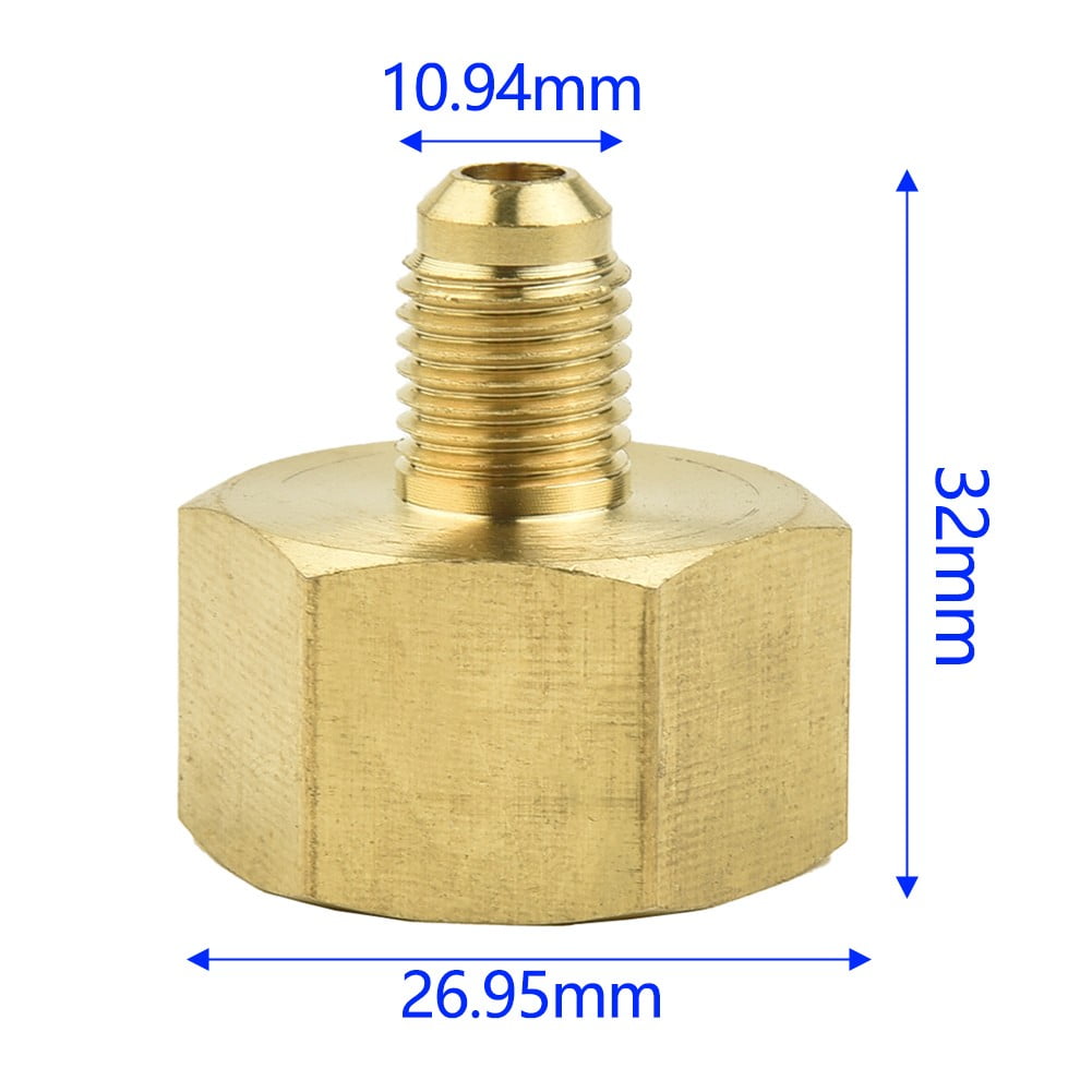 Car Conditioner Adapter Bottle Adapter For R134A 5 8 To 1 4 SAE car-conditioner-adapter-bottle-adapter-for-r134a-5-8-to-1-4-sae